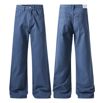 17DUP法工蓝cleanfit牛仔长裤