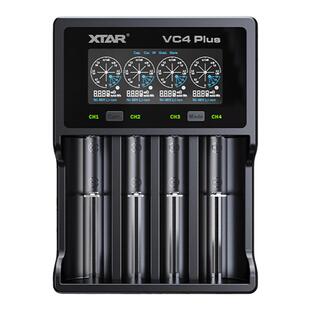 XTAR VC4 PLUS 18650/21700电池充电器5号7号3.7V锂电池1.2v镍氢