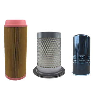 捷豹螺杆式空压机空滤机滤芯油气分离器专用机油过滤三滤保养配件