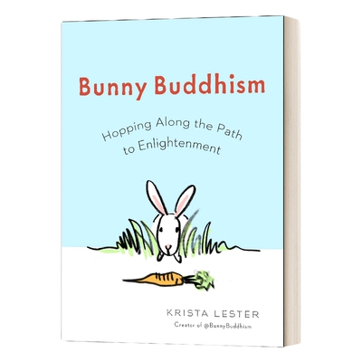 英文原版 Bunny Buddhism Hopping Along the Path to Enlightenment 兔子佛教 在开悟之路上跳跃 英文版 进口英语原版书籍