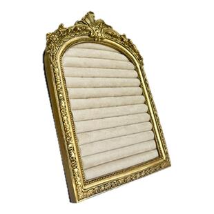 首饰展示架复古相框戒指耳环收纳架人形模特项链陈列拍照摆件道具