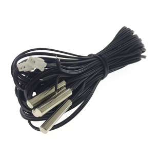 NTC温度传感器B3950测温探头5*25热敏电阻传感器10K鱼缸感温控