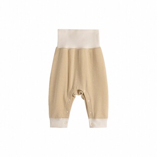 考拉蒂尔婴儿德绒高腰护肚子裤秋冬季宝宝裤子新生儿睡裤保暖长裤