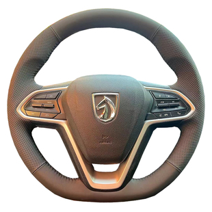 宝骏310 360 510 530 560 630 730 310W方向盘套真皮把套手缝专用