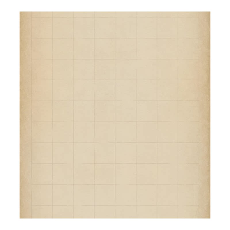 拍2送一 徽牌微喷六尺三开格子偏熟书法作品投展格子空白渐变宣纸