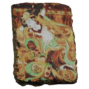 敦煌莫高窟壁画文创冰箱贴博物馆文物纪念品甘肃特产大西北伴手礼