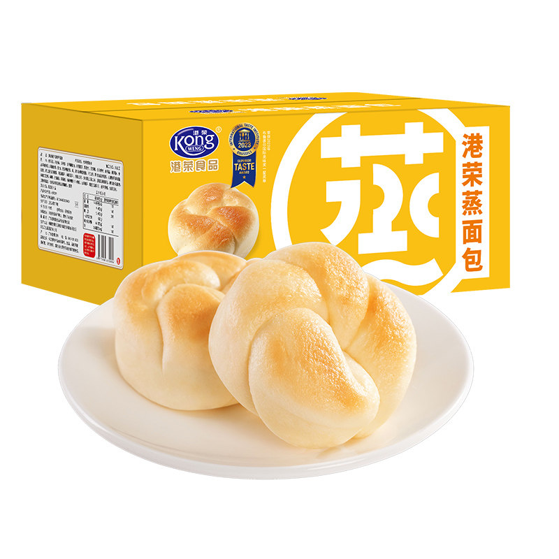 港荣蒸面包早餐面包办公室下午茶