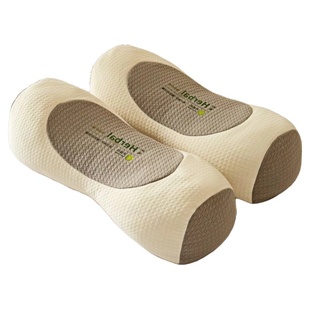 枕头颈椎专用全荞麦壳皮护颈枕芯双人反弓牵引圆柱枕男硬脖枕曲度