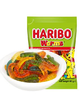 哈瑞宝小熊水果糖果香浓郁80g