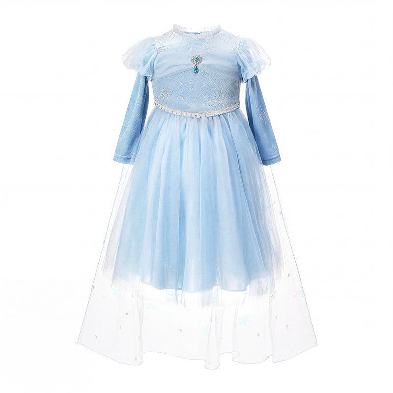 女宝生日礼服爱莎公主裙