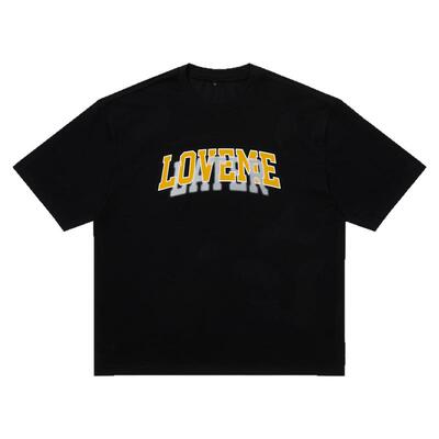 LML叠印LOGO印花短袖T恤