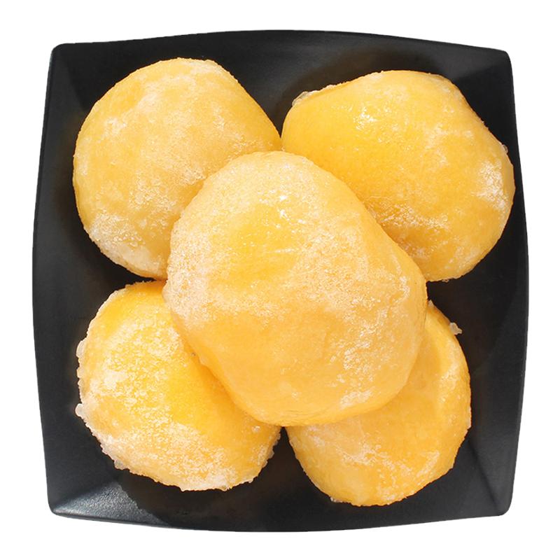 新鲜冷冻黄桃果肉去皮新鲜水果冷冻保鲜黄桃果饮烘焙原料顺丰发货