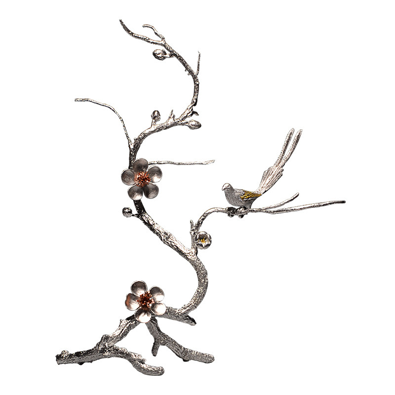 禅意喜上眉梢香炉家居用沉檀香线香客厅香插香炉熏香室内饰品摆件