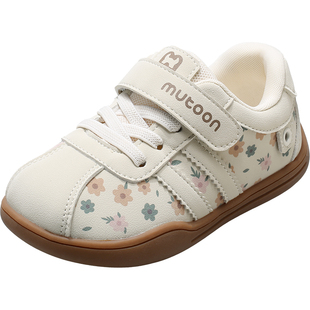 牧童儿童板鞋男童春夏宝宝童鞋轻便软底星星德训鞋女童运动面包鞋