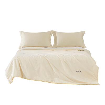 水星家纺全棉抗菌低敏蚕丝夏被