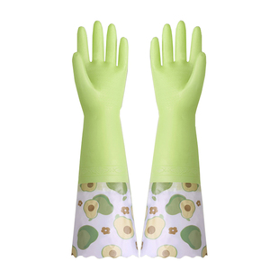 洗碗手套家务厨房耐用型女加厚橡胶乳胶清洁刷碗洗衣防水加绒冬季