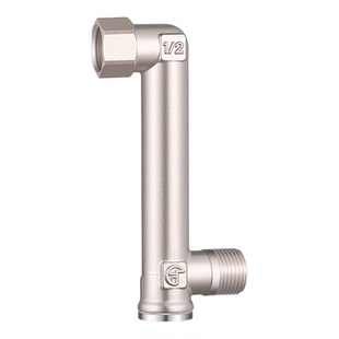 角阀移位器花洒加长曲脚偏心角水龙头拐角马桶水管延长抬高弯头