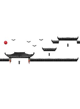 新中式中国风墙壁挂件客厅书房