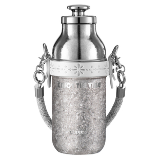 CUPPRO纯钛保温杯女生高颜值水杯新款钛杯便携杯子吸管杯生日礼物