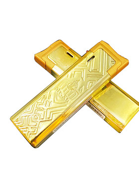3D压纹蓝焰直冲翻盖防风打火机
