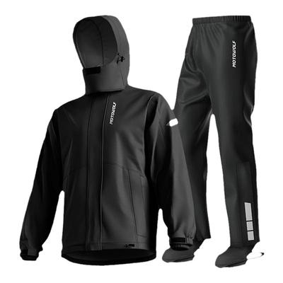 摩多狼摩托车冲锋雨衣雨裤套装