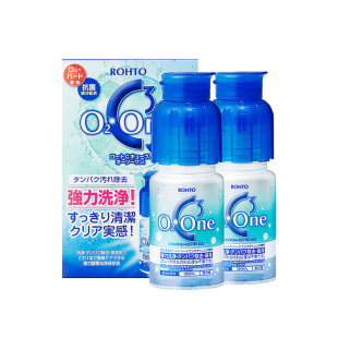 【自营】日本乐敦清C3硬性RGP隐形眼镜护理液ok镜冲洗液120ml*2