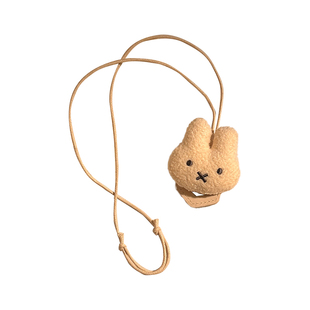 可爱米菲兔挂脖眼镜夹女眼镜收纳挂绳防丢墨镜链条项链毛衣链配饰