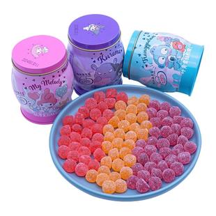 TALA'S三丽鸥联名库洛米儿童营养果汁软糖罐装叶黄素酯附kt猫贴纸