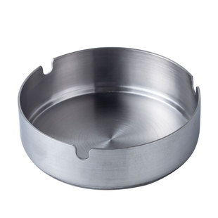 烟灰缸不锈钢家用客厅创意高端大气上档次卧室摔不烂高级大灰缸