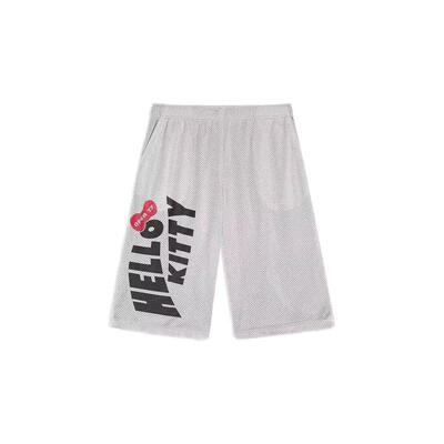 OPEN YY X HELLO KITTY联名印花休闲短裤薄款直筒运动裤openyy