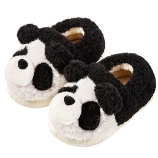 巴拉巴拉童鞋儿童秋冬棉拖鞋男童女童家居鞋可爱动物造型包跟棉拖
