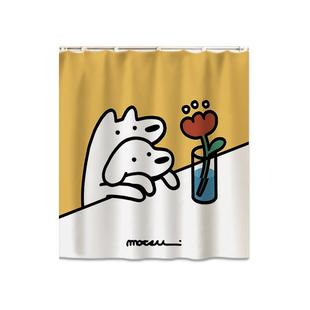 定制货架遮挡帘置物架鞋柜遮丑布帘柜子自粘式拉帘魔术贴防尘帘