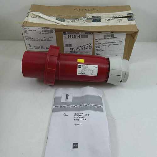 STAHL 8581/12-406 PLUG 125 A 380-415 V P/N: 153514