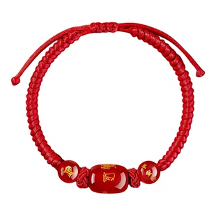 灵隐2026本命年太岁红绳手链马年男款女款护身符送情侣礼物情人节