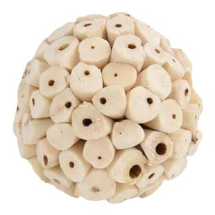 鹦鹉通草球啃咬玩耍咀嚼鸟玩具发泄解闷虎皮牡丹玄凤天然磨嘴用品