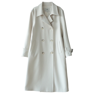 嘉茱莉风衣外套女2025春季新款英伦风外套韩版宽松上衣高级感风衣