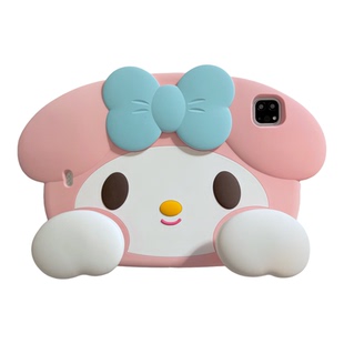 可爱美乐蒂适用iPad11保护套mini7带支架Pro全包防摔air7硅胶4/5平板6软壳2025第十代10.2英寸10.5单面8无盖9
