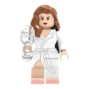 第三方人仔神奇女侠1515戴安娜普林斯礼服版本第三方积木拼装玩具