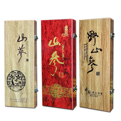 40木质礼盒装参高大上