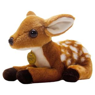 正版AURORA仿真梅花鹿玩偶毛绒玩具小鹿公仔布娃娃儿童生日礼物女