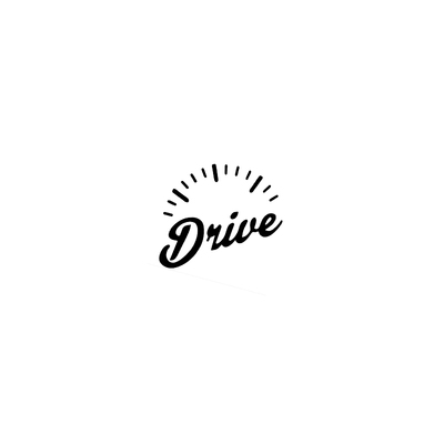 drive英文文字加速行驶汽车改装