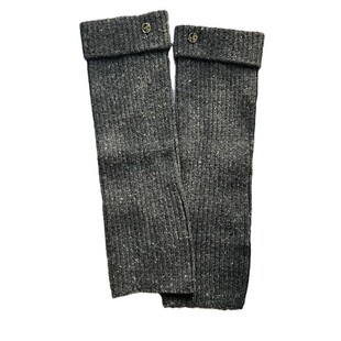 韩国东大门老板娘混色点点羊毛堆堆袜套冬深灰腿套金扣保暖小腿袜