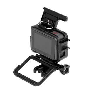 适用GoPro11/10/9/8边框Hero7/6/5black散热外壳固定狗笼兔笼配件