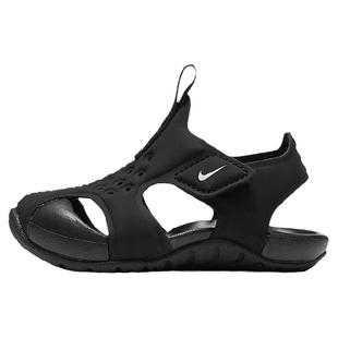 正品耐克NIKE夏季新款儿童鞋男童女童透气防滑轻便小飞机包头凉鞋