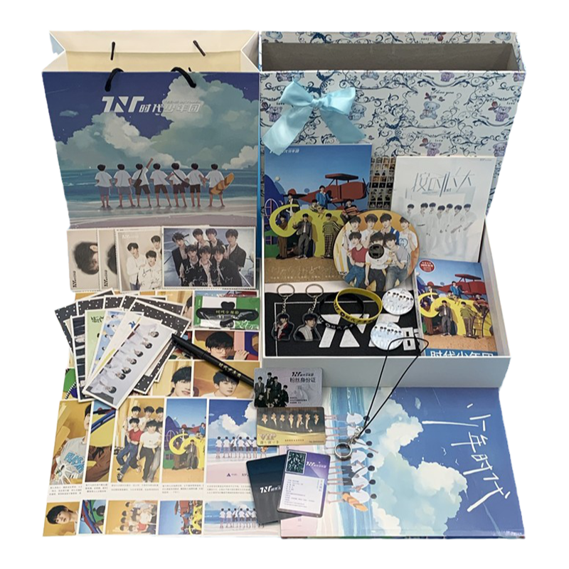 TNT时代少年团新周边刘耀文宋亚轩马嘉祺写真签名海报明信片