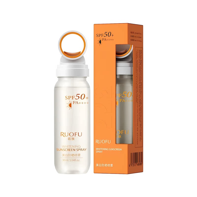 夏季清爽水晶美白防晒喷雾SPF50+