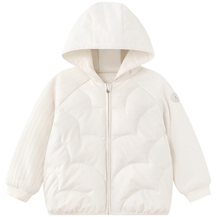 【商场同款】英氏童装羽绒服女童冬季加厚保暖防寒外套上衣超韧绒