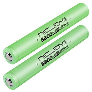 耐杰18650 26650加长锂电池 强光手电筒4.2V 3.7V并联可充电电池