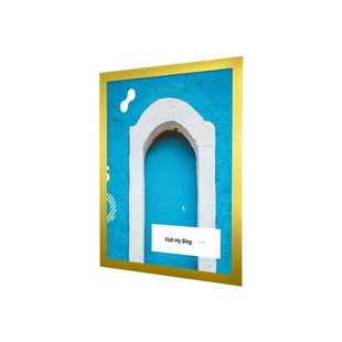 亚克力贴墙磁吸A2 A3 A4信息公示牌磁性贴公告牌幼儿园书法展示