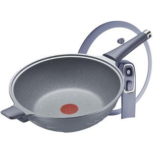 苏泊尔不粘锅家用炒锅微压炒菜锅电磁炉不沾平底火红点锅子燃气灶